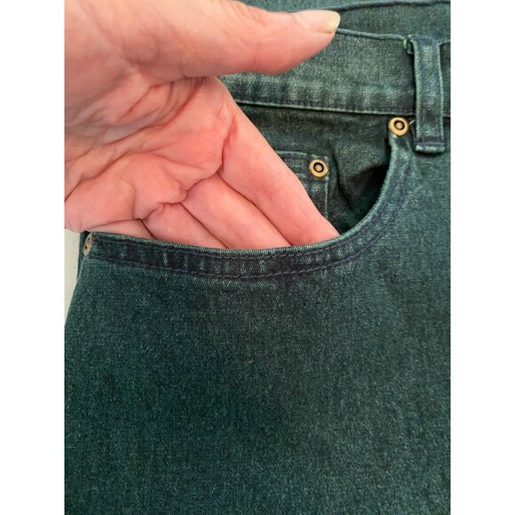 NWT DG 2 Diane Gilman Denim Blue Jean Straight Leg Size 16 - Picture 6 of 10